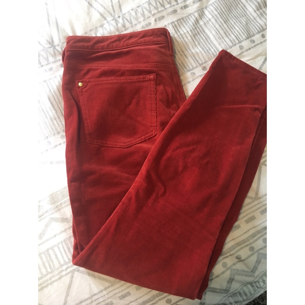 Anthropologie Pilcro High Rise Skinny Corduroy